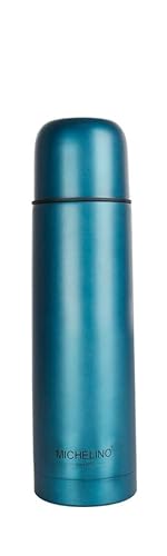 Premium Design Thermosflasche I Thermoskanne I Thermos Flasche Edelstahl I auslaufsicher I (0,75 Liter, Royalblau) von Posten Anker