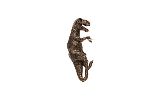 Pot Buddies Deko-Hänger in Form eines T-Rex – Bronzefarben von Potty feet