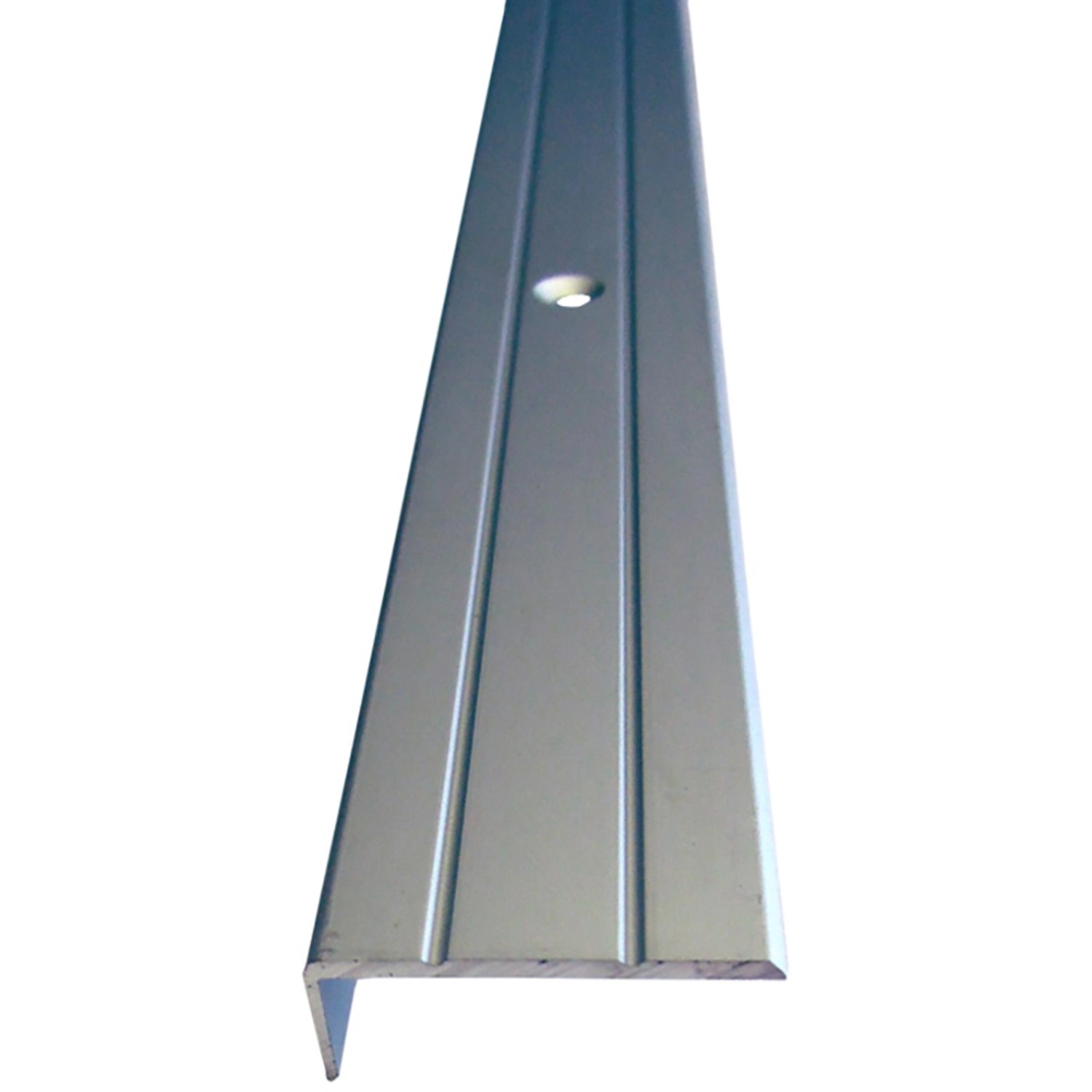 Treppenwinkelprofil Silber 10 mm x 25 mm Länge 2500 mm von Praktikus