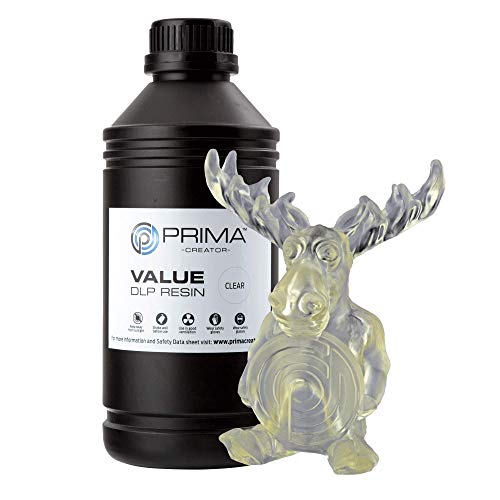 PrimaCreator Value UV/DLP Resin - 1000 ml - Klar, transparent von PrimaCreator