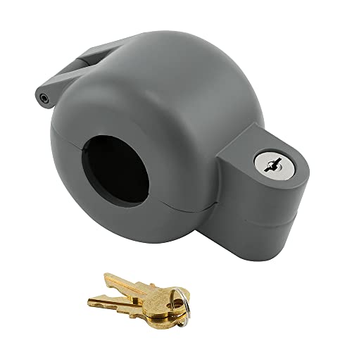 Prime-Line Products S 4180 Door Knob Lock-Out Device, Diecast Construction, Gray Painted Color, Keyed Alike by Prime-Line Products von Prime-Line
