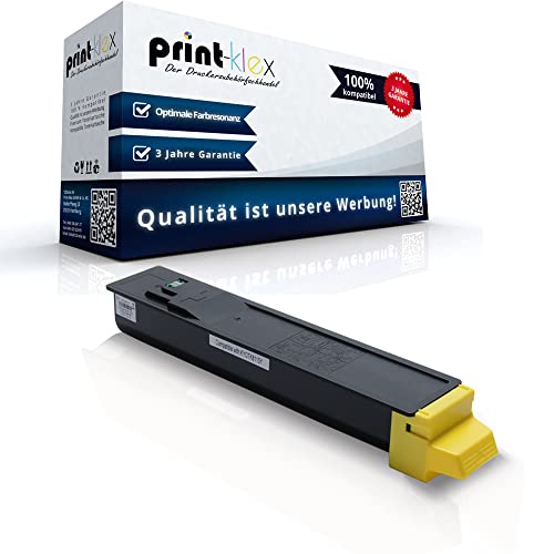 Print-Klex Austausch XXL Tonerkartusche kompatibel für Kyocera ECOSYS M 8130 cidn ECOSYS M 8130 CIN 1T02P3BNL0 TK-8115Y TK8115Y TK 8115Y TK8115 Gelb Yellow - Office Pro Serie von Print-Klex GmbH & Co.KG