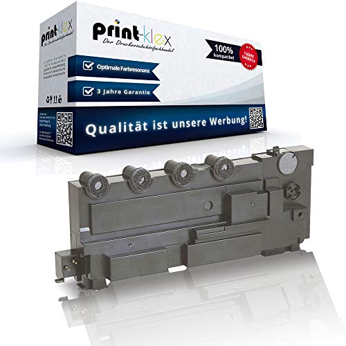 Print-Klex Resttonerbehälter kompatibel für Lexmark X544 DW X544 N X546 DTN X548 DE X548 DTE C2100 Series C2130 C2132 C540X75G C540 X 75G wastetank - Easy Serie von Print-Klex GmbH & Co.KG