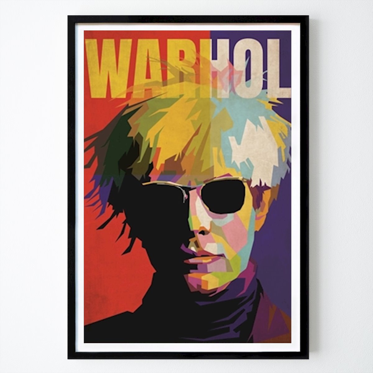 Poster: Andy Warhol Pop Art von Adam Khabibi von Printler