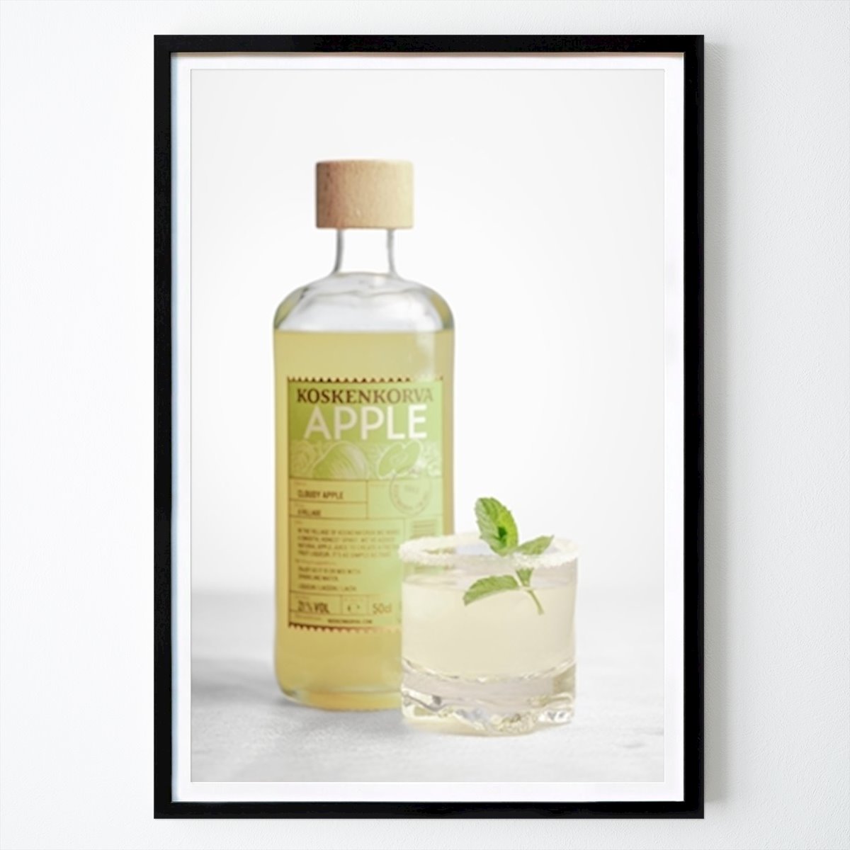 Poster: Coctail (Schwanz) von Carina Jacobsson von Printler