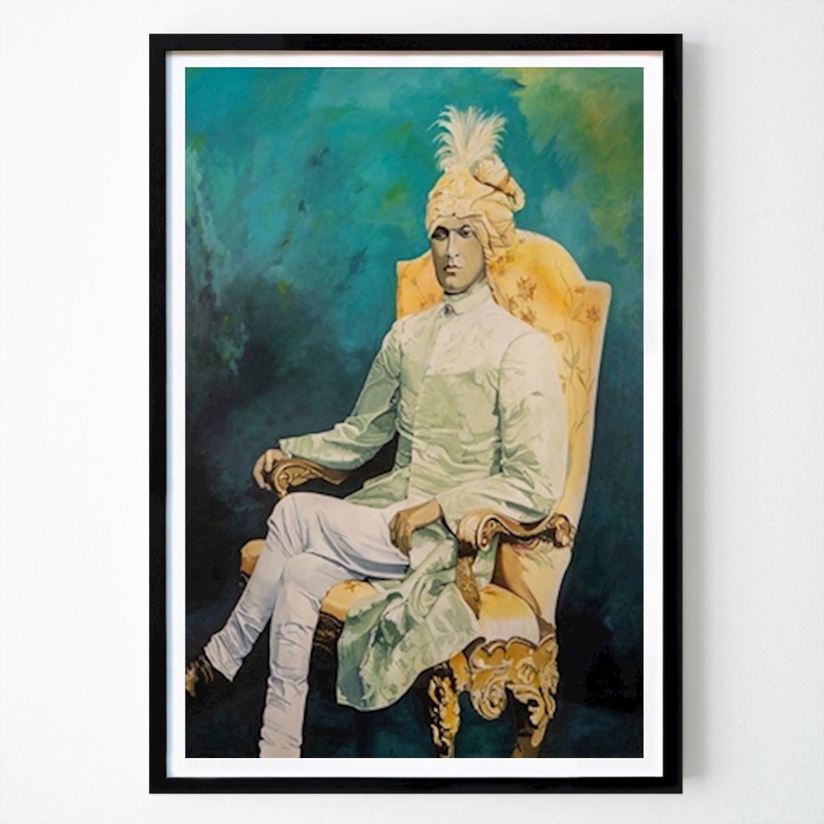 Poster: Maharaja Shiri Jitendra Naraya von Ralph Herrmann von Printler