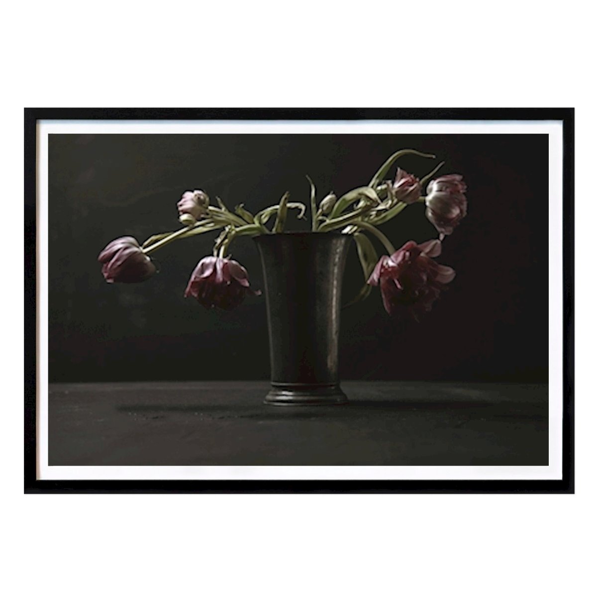 Poster: Tulpen Stillife von Ria de Boer Leistra, Exitthegrey Photography von Printler