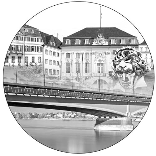 Pro-Art Glasbild Bonn, rund 30 cm von Pro-Art