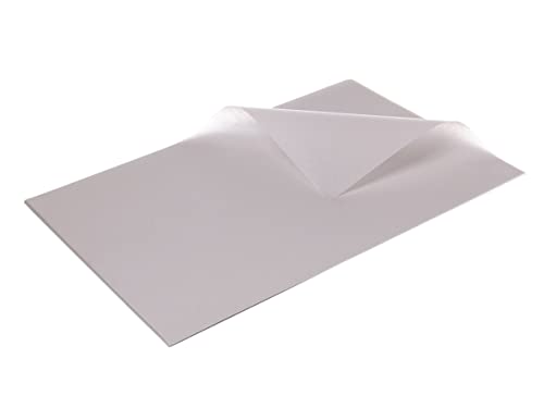 12,5kg Bio Wachspapier Einschlagpapier weiß 2-seitig mit Öko Wachs fett- und wasserabweisend 55g/m² versch. Größen wählbar - Inkl. VerpG in D (1/8 Bogen 25x37,5cm) von Pro DP
