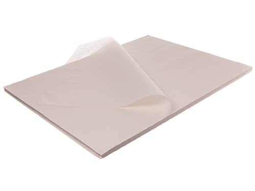 12,5kg Pergamentersatz Einschlagpapier Frischhaltepapier Metzgerpapier weiß 50g/m² fettdicht biologisch abbaubar versch. Zuschnittsgrößen wählbar - Inkl. VerpackG in D (1/8 25x37,5cm) von Pro DP