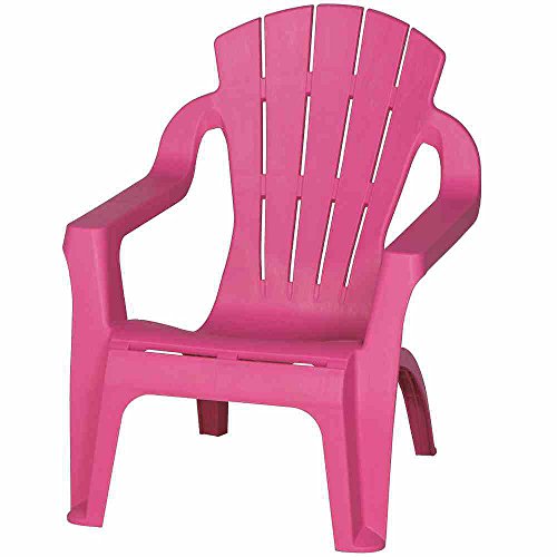 Progarden Mini-Selva Kinder-Deckchair, Kunststoff, rosa, 37 x 39.5 x 44.5 cm, 6157 von PRO GARDEN
