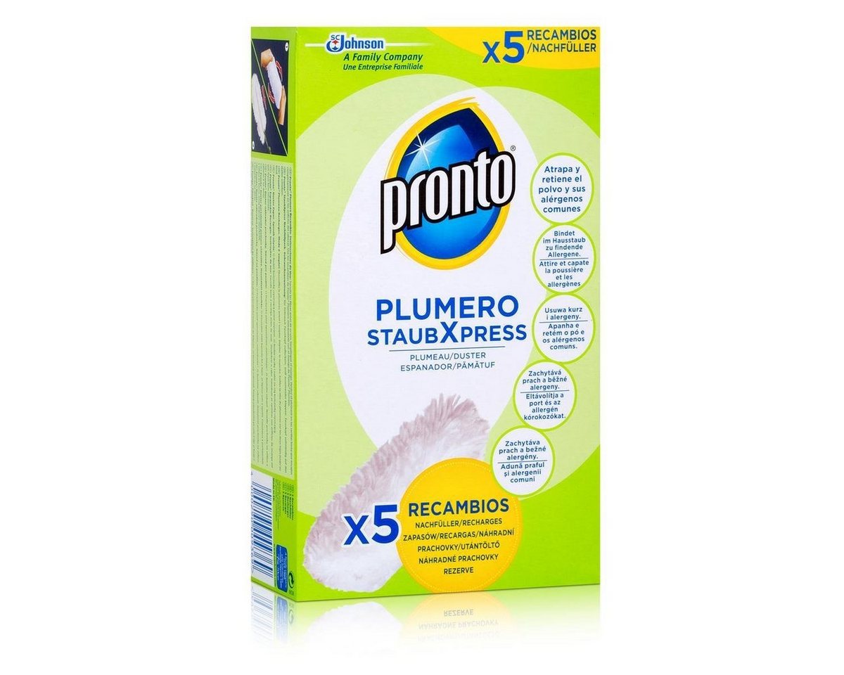 Pronto Pronto Plumero StaubXpress Nachfüllpack ohne Griff - 5 Faserköpfe Reinigungstücher von Pronto