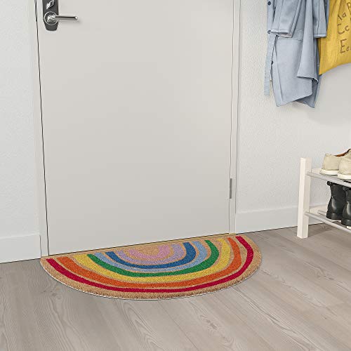 PILLEMARK Fußmatte Indoor 50x90cm Regenbogen von Protuning