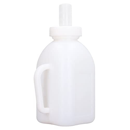 Psytfei Kalbsmilchflasche mit Nippelflasche Milchflasche,Leicht zu Reinigender, Kälbermilch-Fütterer für die Kälber- oder Lammzucht Tiermilch-Fütterer Farm Supplies 1L von Psytfei