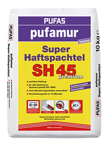Pufas Pufamur SH45 Superhaftspachtel 10 kg von PUFAS