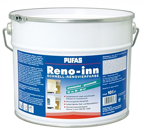 Pufas Reno-inn Schnell-Renovierfarbe 10 Liter von PUFAS