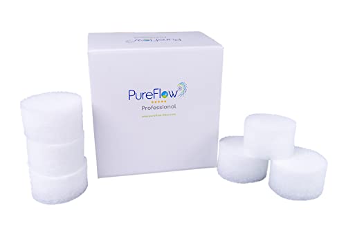 PureFlow Filterkartusche Cartridge Ø16 (6 Filter), ideal für Filterkartuschen und Whirlpools, passt für INTEX B; Modell 29005, Filterballs u.v.m von PureFlow