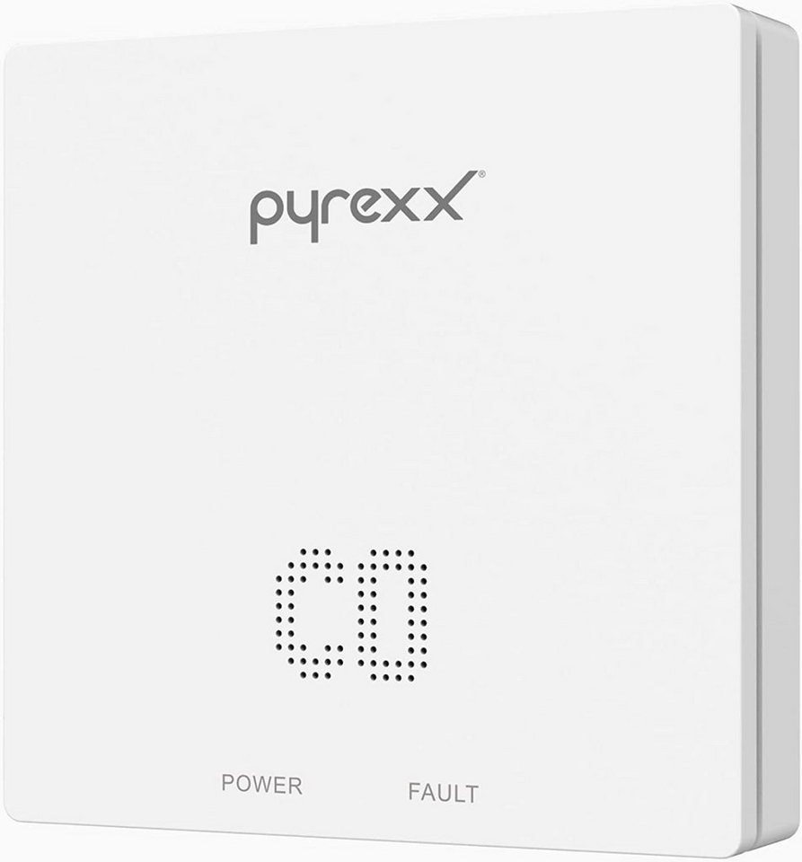 Pyrexx XCO100 Kohlenmonoxidwarnmelder - 3er Set Rauchmelder von Pyrexx