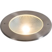 Moderner Bodenstrahler Aluminium inkl. LED IP65 - Bridge von QAZQA