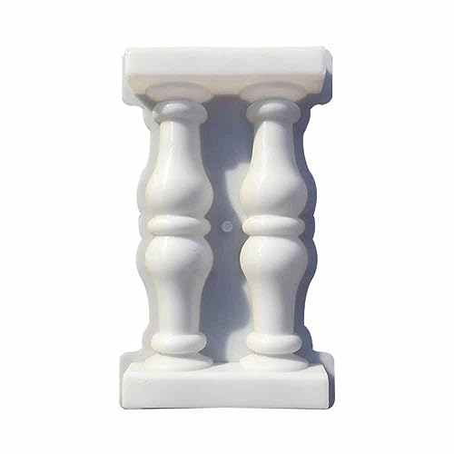 QILTON Garten Römische Säulenform,Zement Zaun Form,Balustraden Form Für Balkon Säule Cem für DIY | Gipsbetonformen von QILTON