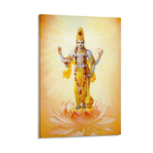 Hinduismus-Poster, indische Götter, religiöse Ritualkultur, Heimdekoration, Poster, Wandkunst, Schlafzimmer, dekorativer Raum, ästhetisch, 30 x 45 cm von QINGYUAN