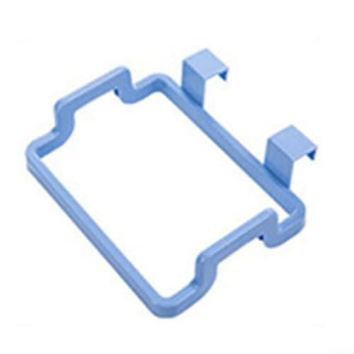 Praktische Aufbewahrungslösung, Küchenabfalleimer, Kunststoff, ideal für die Aufbewahrung von Lappen und Plastiktüten (blau) von QOXEZY