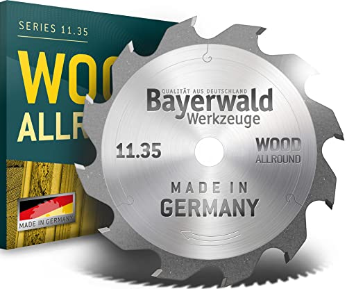 Bayerwald - HM Handkreissägeblatt für Holz - Ø 182 mm x 2,8 mm x 20 mm | Wechselzahn (14 Zähne/sehr grob) | ohne Nebenlöcher von QUALITÄT AUS DEUTSCHLAND Bayerwald Werkzeuge