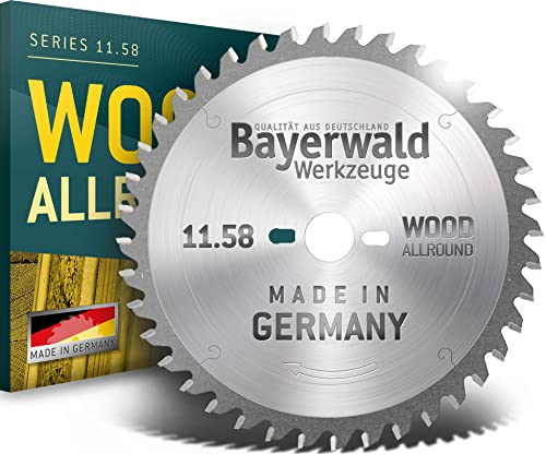 Bayerwald - HM Kreissägeblatt für Holz - Ø 500 mm x 4.4 mm x 30 mm | WZ negativ (60 Zähne) | für Kapp- & Gehrungssägen | Nebenlöcher: 2/7/42 + 2/10/60 von QUALITÄT AUS DEUTSCHLAND Bayerwald Werkzeuge