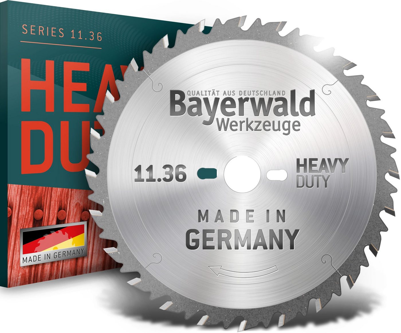 QUALITÄT AUS DEUTSCHLAND Bayerwald Werkzeuge Kreissägeblatt HM Kreissägeblatt - 190 x 1.8/1.4 x 30 Z20 WZ, 30 mm (Bohrung) WZ (Zahnform) von QUALITÄT AUS DEUTSCHLAND Bayerwald Werkzeuge