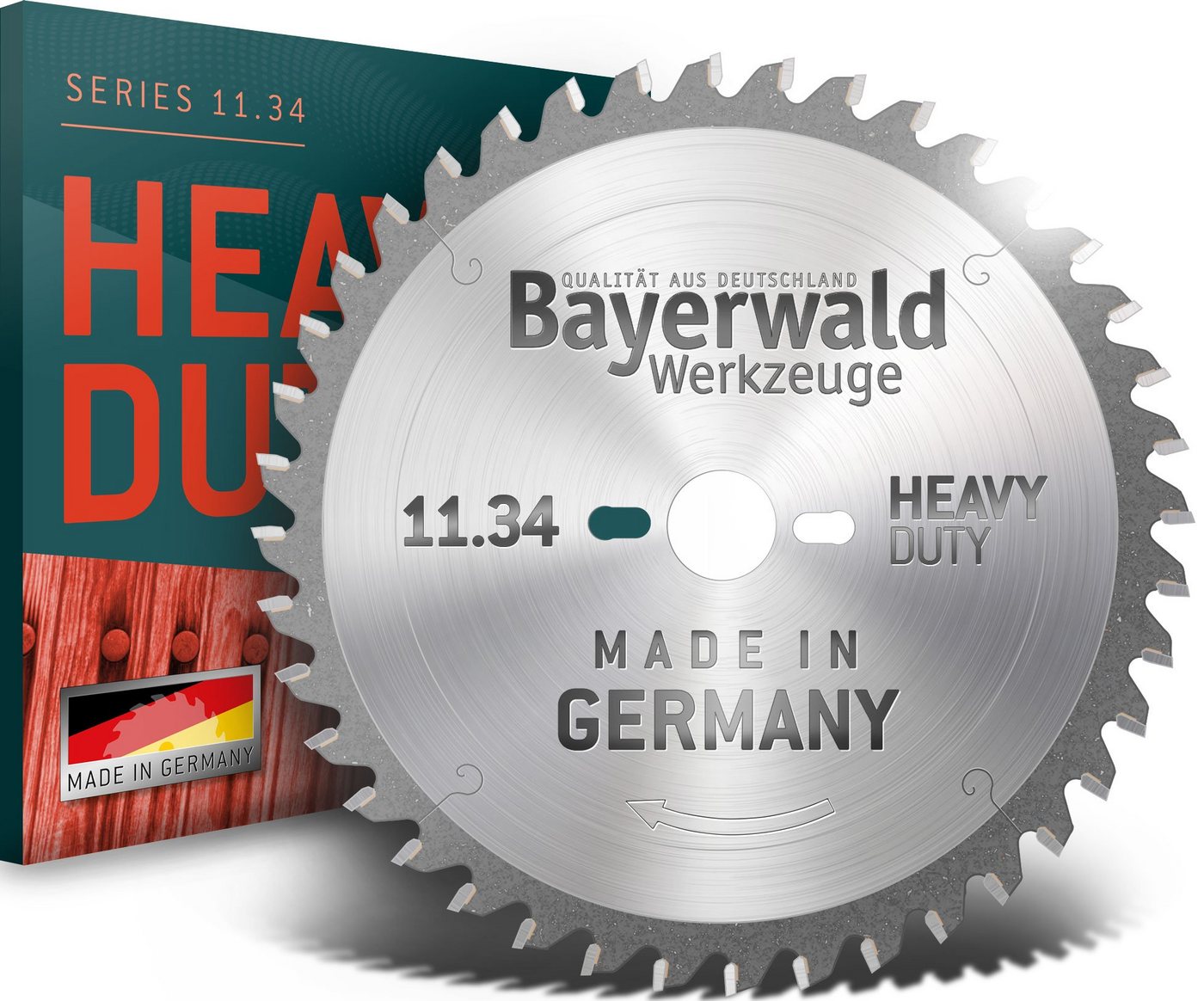 QUALITÄT AUS DEUTSCHLAND Bayerwald Werkzeuge Kreissägeblatt HM Kreissägeblatt - 190 x 2.8/2.0 x 30 Z54 TF neg., 30 mm (Bohrung) TF neg. (Zahnform) negativ (Zahnstellung) von QUALITÄT AUS DEUTSCHLAND Bayerwald Werkzeuge