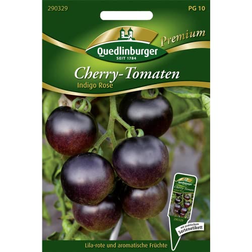 Cherry-Tomaten "Indigo Rose",1 Portion von Quedlinburger