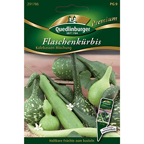 Quedlinburger Kalebassen-Kürbis, 1 Tüte Samen von Quedlinburger