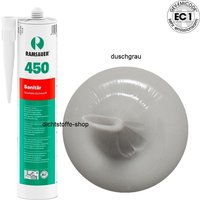 Ramsauer ® - Ramsauer 450 Sanitär 1K Silikon Dichtstoff 310ml Kartusche duschgrau von RAMSAUER®