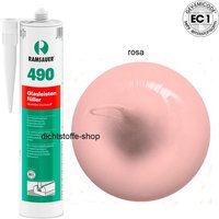 Ramsauer ® - Ramsauer 490 Glasleistenfüller rosa 1K Silikon Dichtstoff 310ml Kartusche von RAMSAUER®