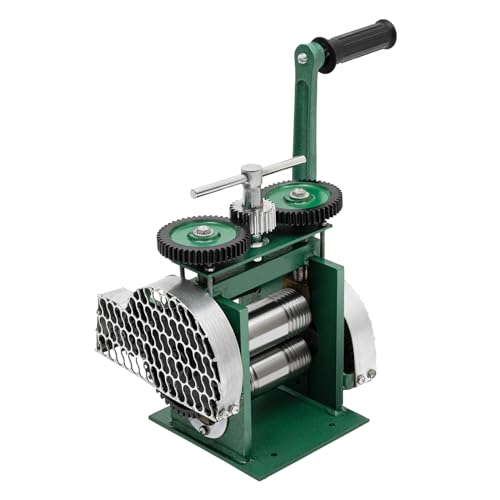 RANZIX Jewelry Rolling Mill - Manuelle Rolling Mill,Kombination Walzwerk 120mm Handwalzwerk Maschine 80mm Maschine Schmuck für Schmuck zur Schmuckherstellung von Schmuck von RANZIX