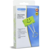 RAPESCO® Foldbackklammern Smiles 1423 grün 1.9 cm von RAPESCO®