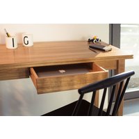 Little Office Desk Solid Oak Console Wood Rekord Furniture von REKORD