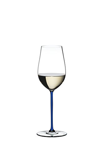 Riedel Fatto A Mano Riesling/Zinfandel Weinglas, Blau von RIEDEL