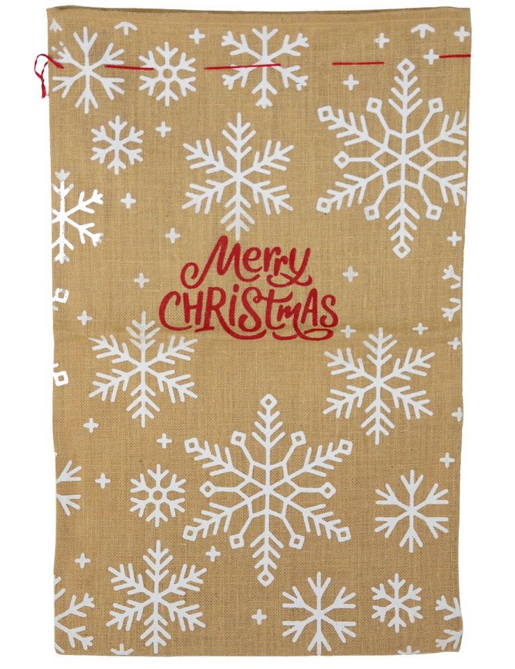 RIFFELMACHER & WEINBERGER Weihnachtsmann Geschenkesack Jutesack - Geschenkverpackung Weihnachten zur Auswahl (1 St) von RIFFELMACHER & WEINBERGER