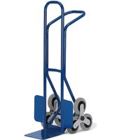 Junior-Treppenkarre aus Stahlrohr mit dreiarmigen Radsternen, Schaufelbreite 250mm - Rollcart von ROLLCART