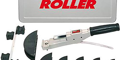 Roller 153025 A Rohrbiegezange/Einhand Rohrbieger | Polo Set 12-15-18-22, Antriebsvorrichtung, Biegesegmente, Gleitstückträger mit Gleitstücken| für den gesamten Arbeitsbereich bis Ø 32 mm von ROLLER