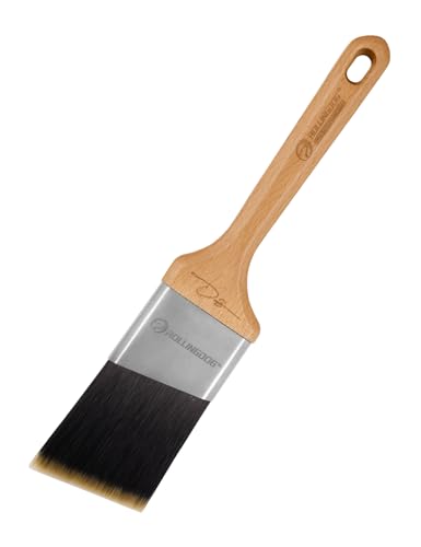 ROLLINGDOG Premium-Malerpinsel für Wände, 6,3 cm, abgewinkelt, ideal zum Schneiden, leicht zu reinigen, steife Filament von ROLLINGDOG