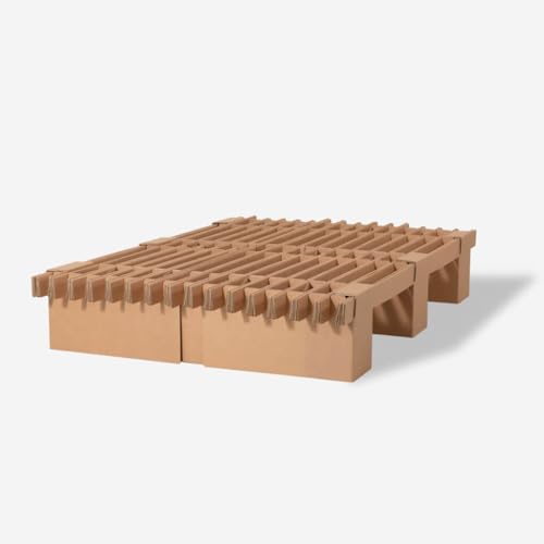 ROOM IN A BOX | Grid Bett (braun, Medium) von ROOM IN A BOX