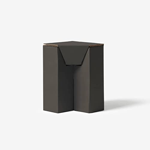 ROOM IN A BOX | Hocker | Nachttisch | Beistelltisch - nachhaltig, minimalistisch, Made in Germany (Schwarz) von ROOM IN A BOX