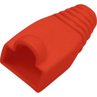 Bkl Electronic Knickschutztülle für RJ45 Stecker 143058 Knickschutztülle ROT 1 St. von ROT