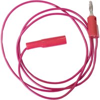 Mueller Electric BU-2031-A-36-2 Messleitung [Bananenstecker 4 mm - Mini-Krokodilklemme] 0.9 m ROT 1 von ROT