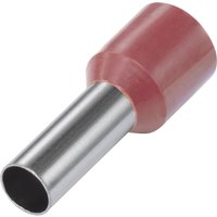 Vogt Verbindungstechnik 490812 Aderendhülse 10 mm² Teilisoliert ROT 100 St. von ROT