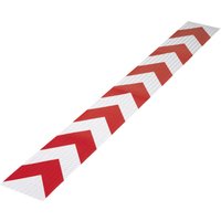 Toolcraft RTS115/1000-RD 1564156 Warnstreifen rts ROT l x b) 1 m x 11.5 cm 1 St. von ROT