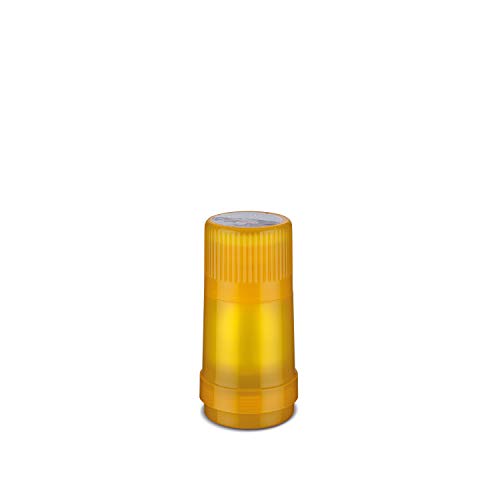 ROTPUNKT Isolierflasche 40 MAX 0,125 l | Schraubverschluss zum Ausgießen ohne Verschlussabnahme | BPA-frei - gesundes trinken | Warm + Kalthaltung | glossy gold von ROTPUNKT