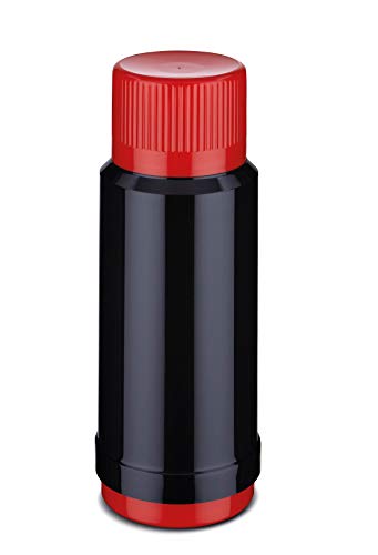 ROTPUNKT Isolierflasche 40 MAX Electric Edition 1,0 l | BPA-frei - gesundes trinken | Made in Germany | Warm + Kalthaltung | black/electric cardinal von ROTPUNKT